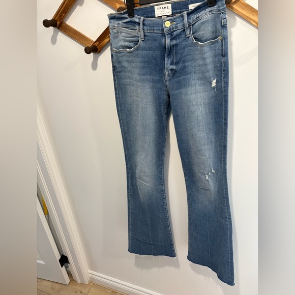 EUC- FRAME- Le high rise flare jeans - Picture 5 of 10
